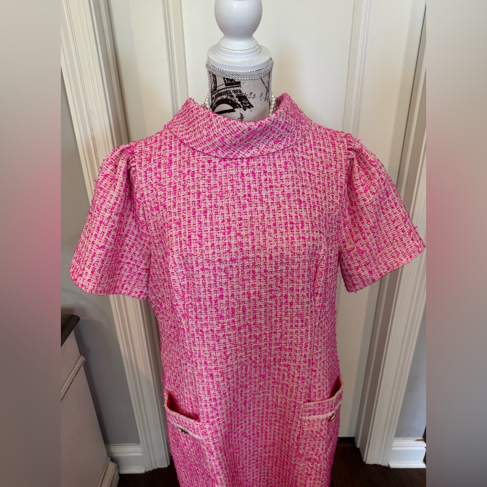 NWT Lilly Pulitzer Boucle Shift Dress - Picture 5 of 16